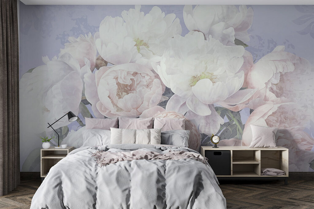 Ramo de peónias rosa — interior 2