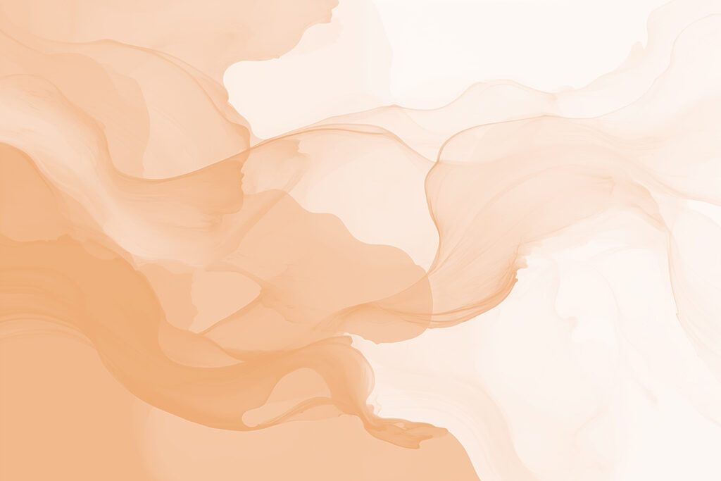 Véus cor de pêssego — design completo