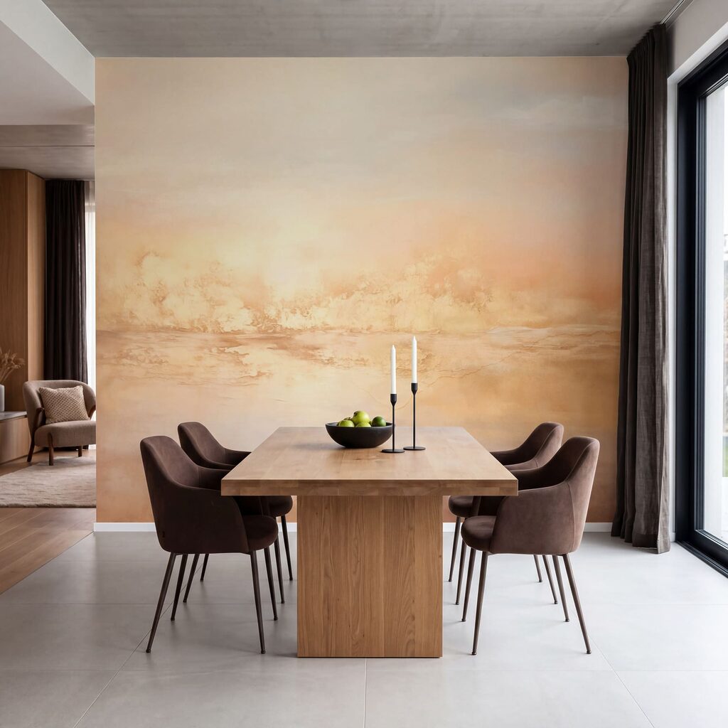 Luz dourada ao entardecer — interior 2