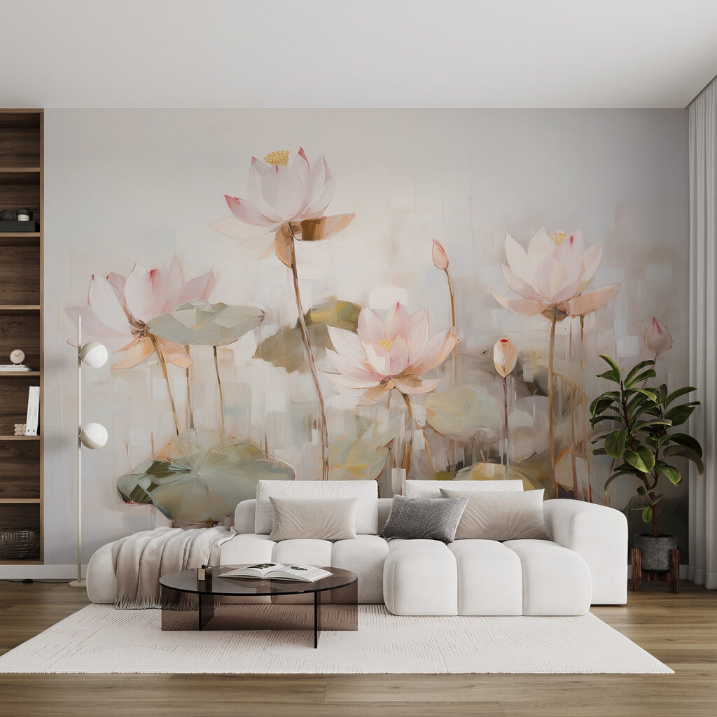 Lótus e nenúfares — interior 2