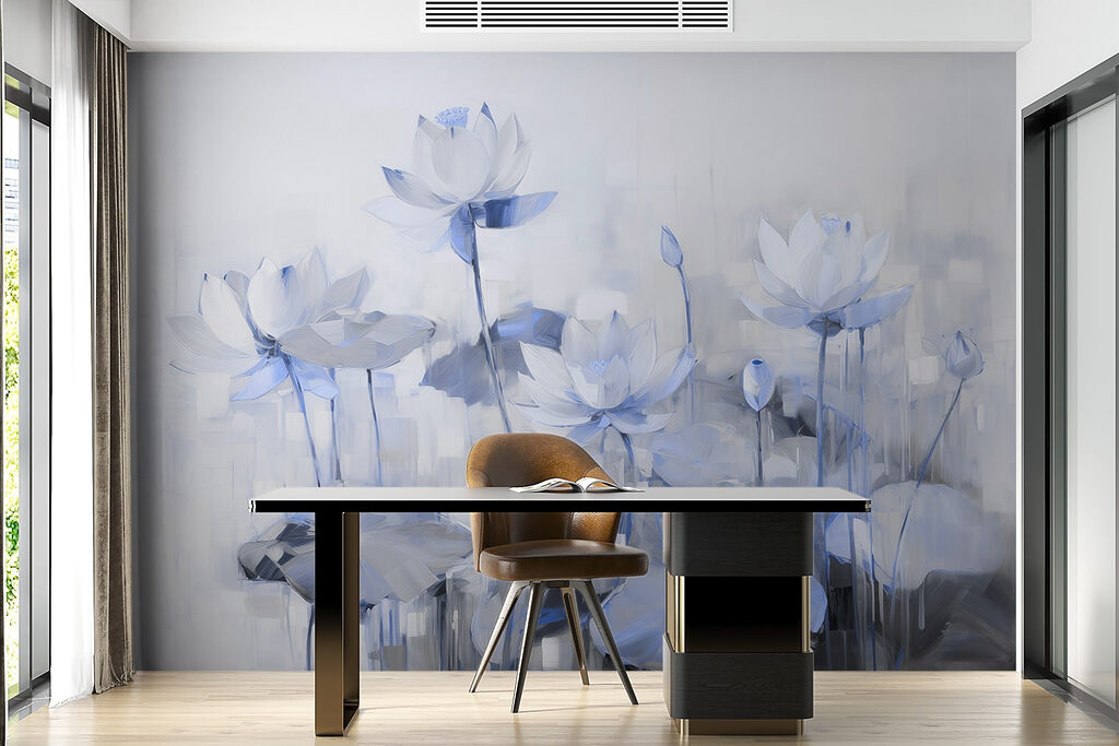 Lótus e nenúfares — interior 4