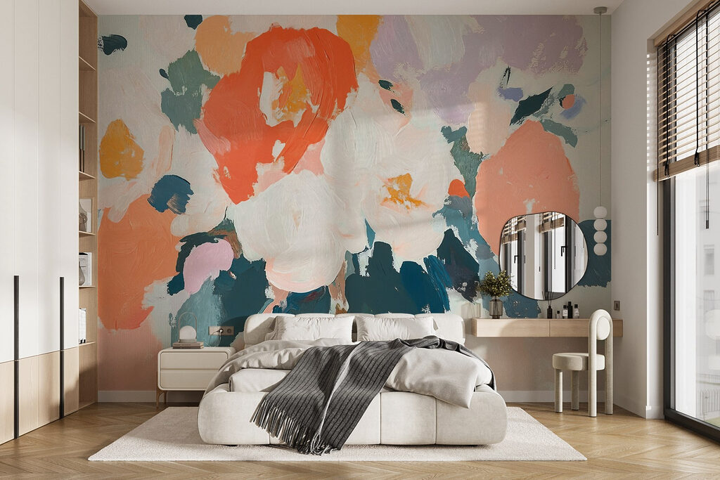 Ramo abstrato de pinceladas — interior 2