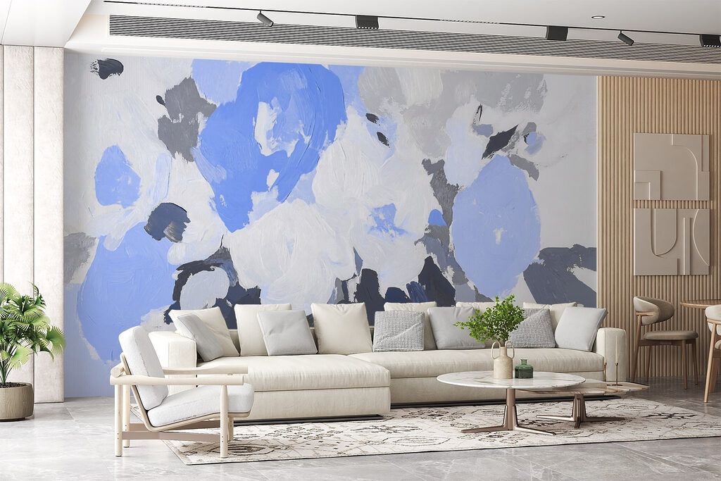 Ramo abstrato de pinceladas — interior 3