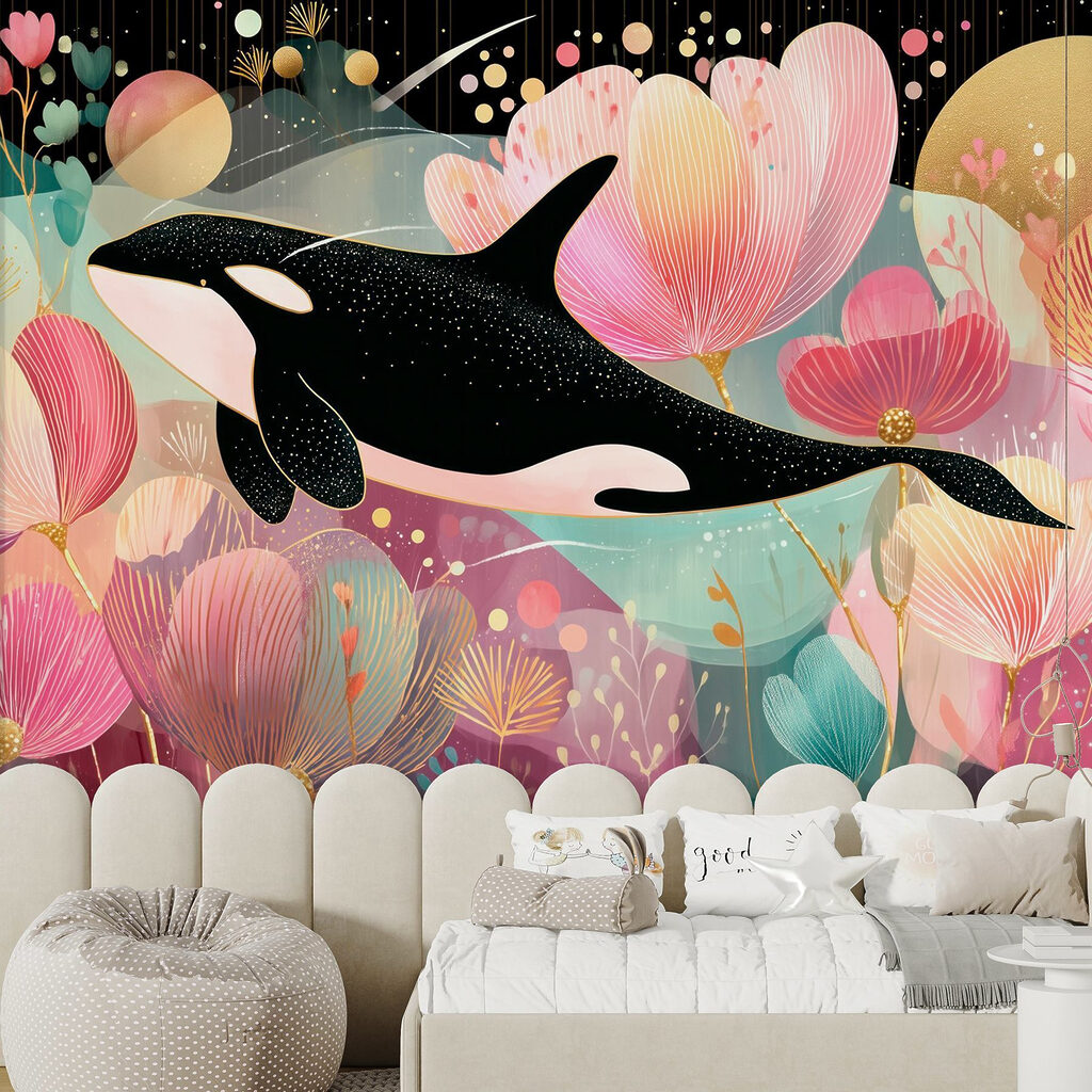 Orca entre flores — interior 2