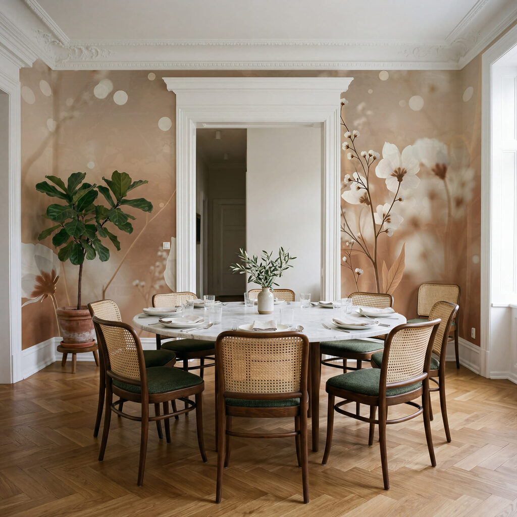 Flores silvestres em âmbar — interior 3