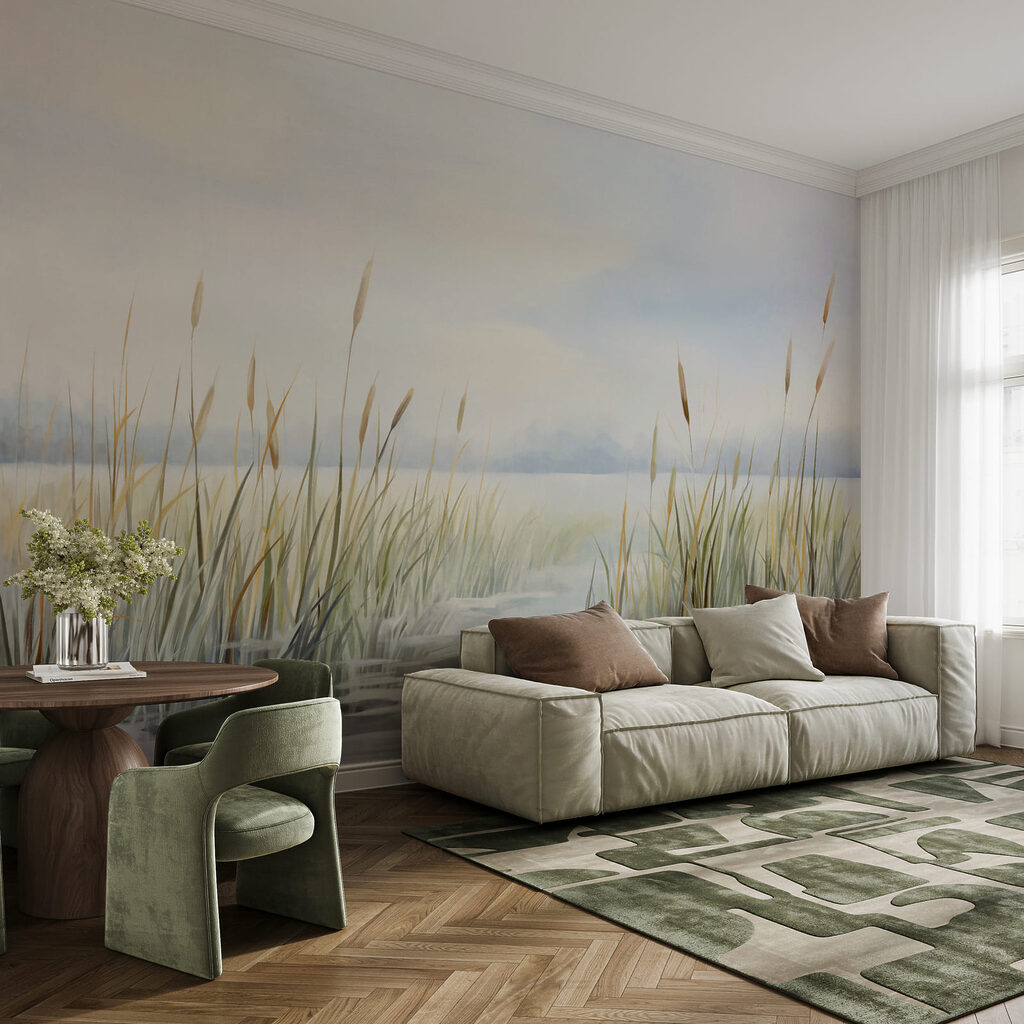 Ervas junto à água — interior 1