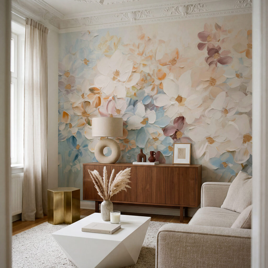 Mosaico de flores — interior 1