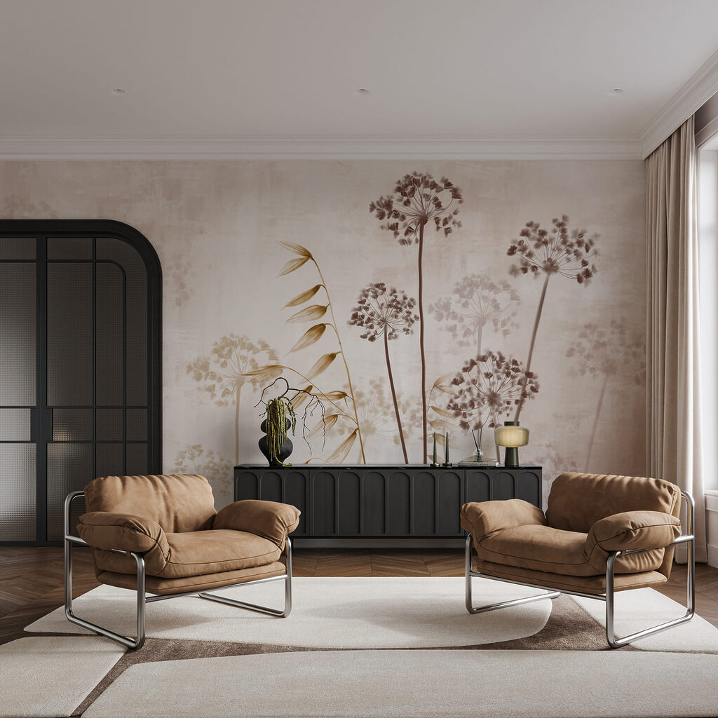 Umbelas em tinta suave — interior 1