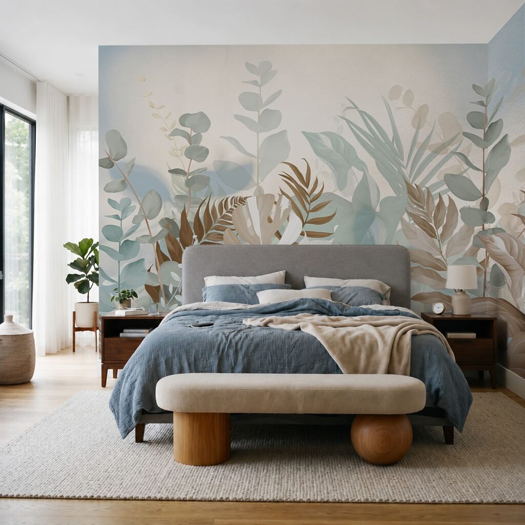 Folhas em camadas sobrepostas — interior 2